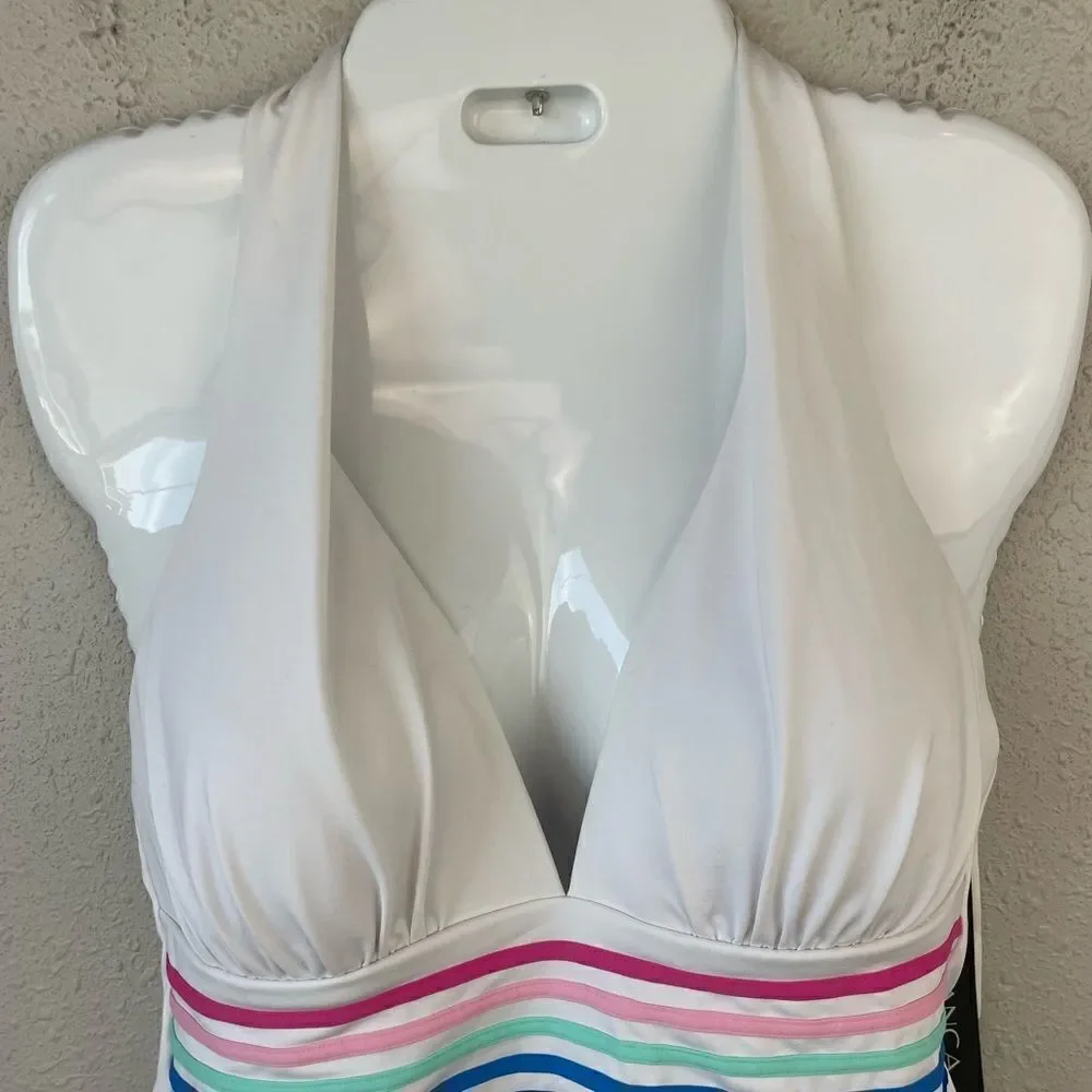 NWT La Blanca Tankini Size 10